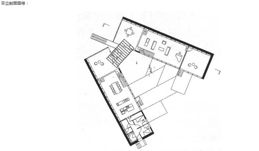 二分宅(山水间)split house - 张永和(转载)