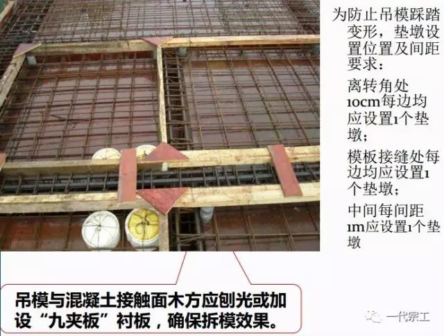 模板工程施工技术制作安装要点解析仅此一篇