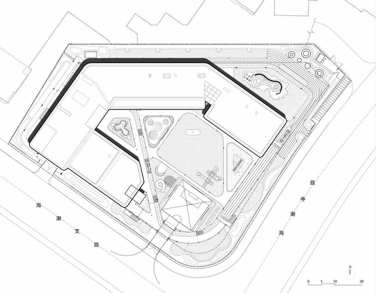 漂浮的乐园杭州市海潮幼儿园gla建筑设计