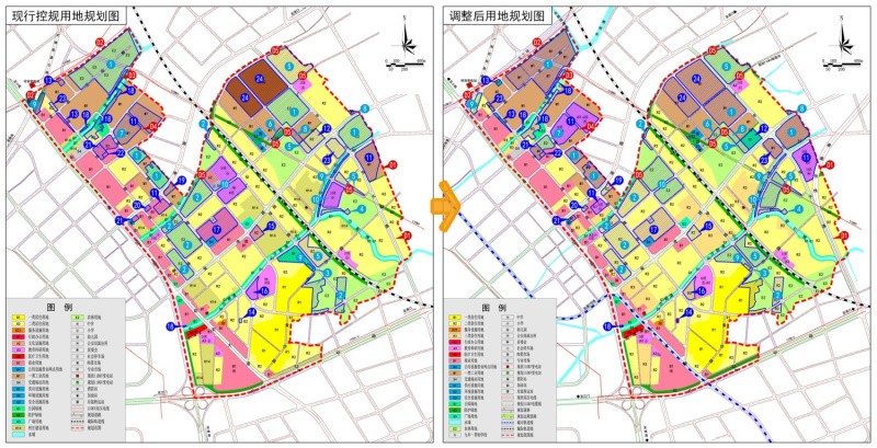 《中山市西区沙朗东片区控制性详细规划调整》草案公示板中山市西区