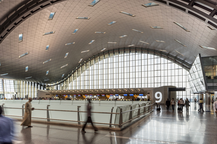 卡塔尔哈马德国际机场旅客航站楼综合体