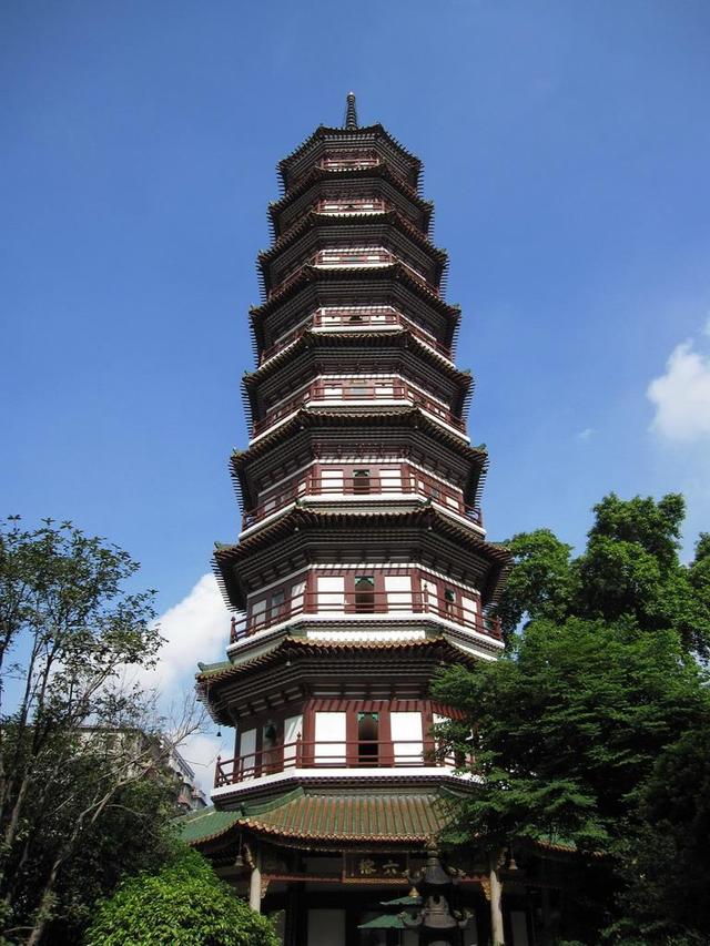 6米的古建筑,也因此是广州的标志性建筑之一,它始建于公元537年