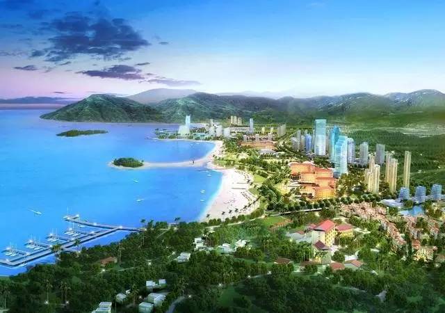 大亚湾黄金海岸预计2018年完工,部分区域将于6月开放